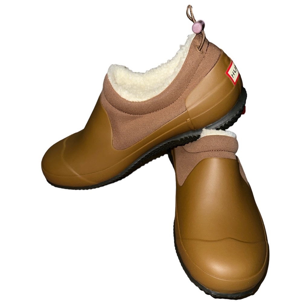 Hunter Women's Original Insulated Sherpa dark brown brand new 8